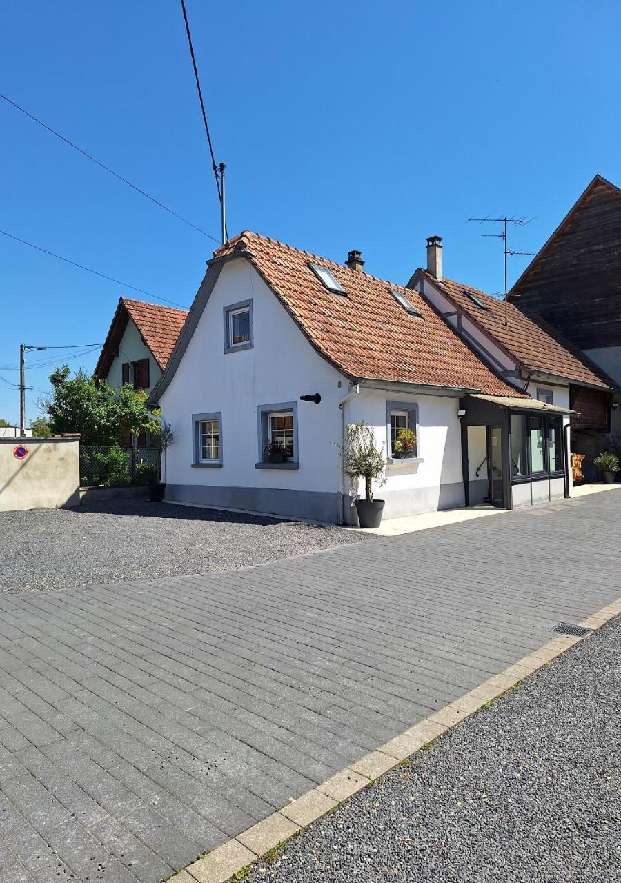 Charmant Cottage De Village Wittisheim Exteriör bild